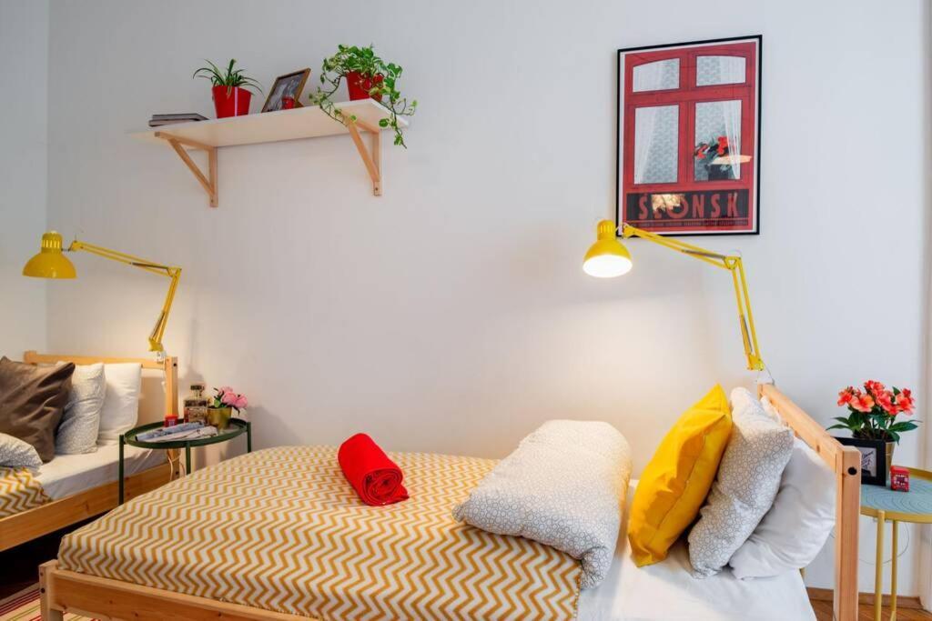 Blue Peace-Apartment With Free Parking In Center For 1-6 People Krakow Dış mekan fotoğraf