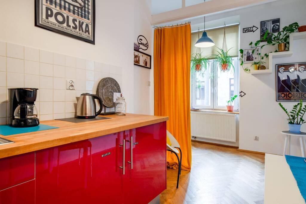 Blue Peace-Apartment With Free Parking In Center For 1-6 People Krakow Dış mekan fotoğraf