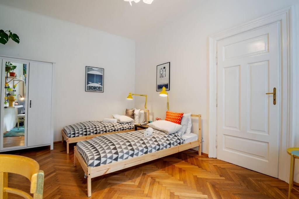 Blue Peace-Apartment With Free Parking In Center For 1-6 People Krakow Dış mekan fotoğraf