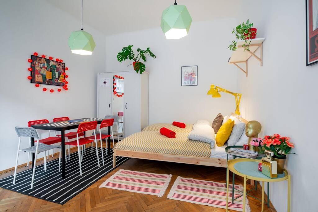 Blue Peace-Apartment With Free Parking In Center For 1-6 People Krakow Dış mekan fotoğraf